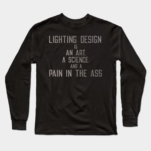 Lightning Design Long Sleeve T-Shirt by TheatreThoughts